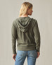 Women's Lightweight Full Zip - Forest Night Heather
